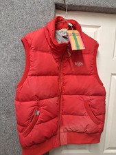 Rampant Sporting XL Men's Summer Red Guys Jersey Lined Down Insulated Gilet