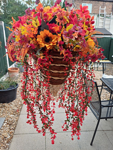 Artificial autumn mixed flower - mixed,
