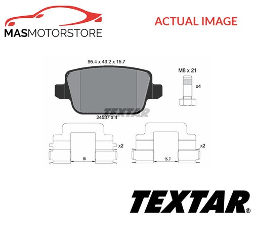 Brake pads set - set, pad