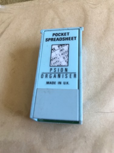 Psion pocket spreadsheet 4 - ii,