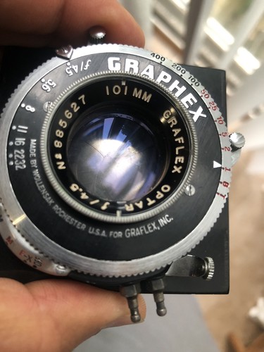Kodak optar 101mm lens - f4.5,
