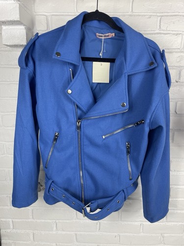 Skylar rose blue - moto, jacket