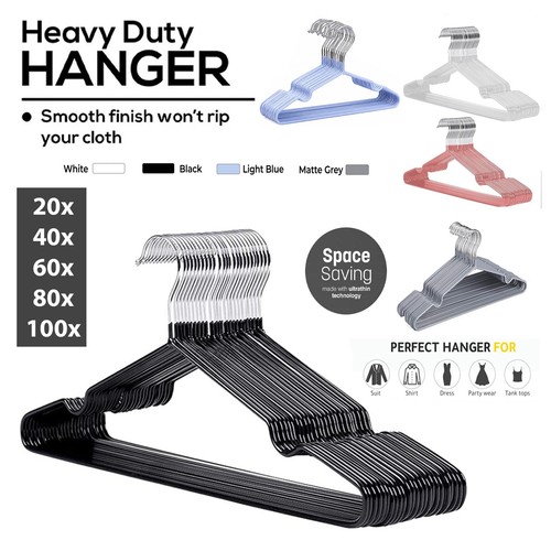 Rubber coated metal - metal, hangers