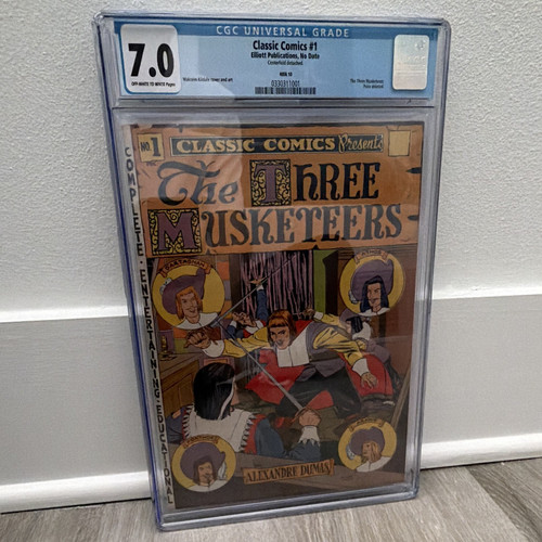 Classic comics elliot cgc - comics,