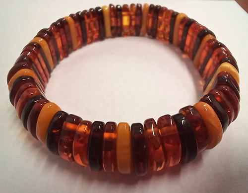 High quality amber bracelet - amber,