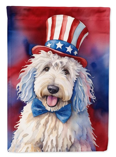 Komondor patriotic american - patriotic,