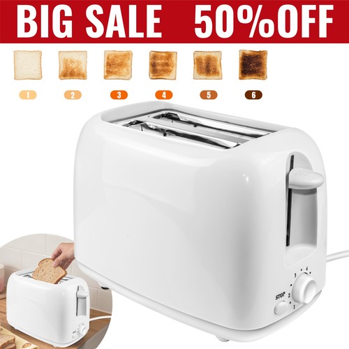 Slice toaster with wide - 2-slice,