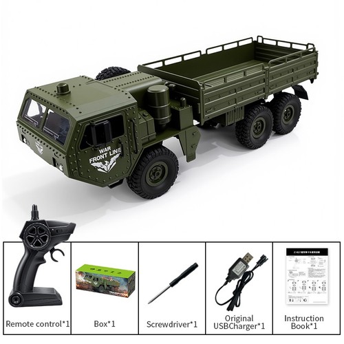 6wd military truck - 2.4g,