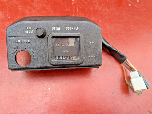 Kawasaki total and trip - trip, meter