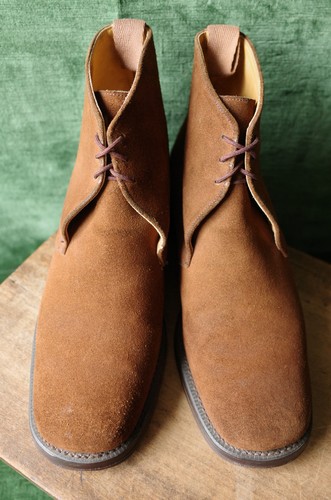 Jeffery west plain toe chukka - plain,