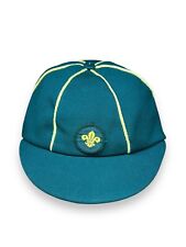 Vintage Boy Scouts Cub Scout Cap Hat Green Bukta