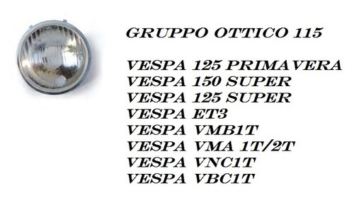 Optical group siem mm115 vespa - group,