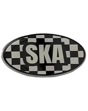 SKA Chequered Front Emblem for