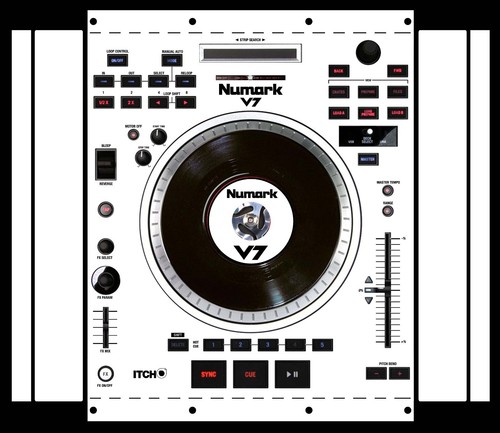 Numark skin color - white, |