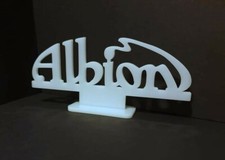 Albion badge display plaque