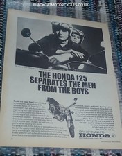 Honda ss125 ss125a advert - ,