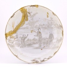 Chinese Grisaille Porcelain