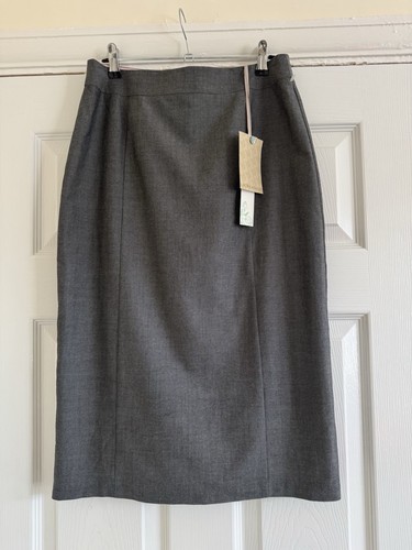 Laura ashley grey midi pencil - ashley,