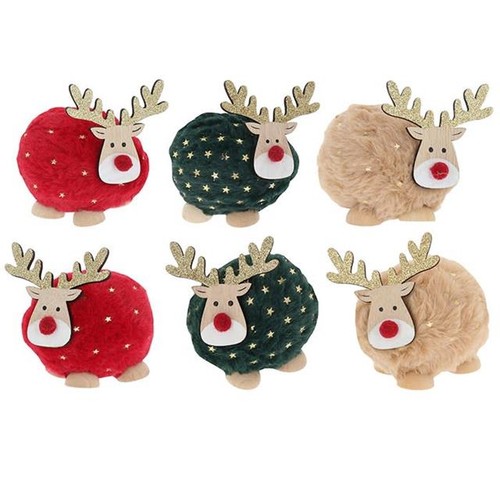 Starry reindeer standing large - starry,