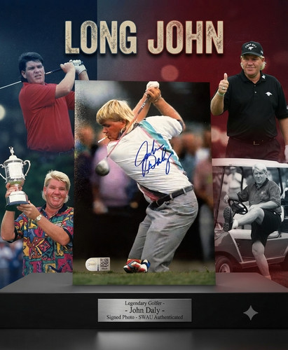 John daly signed - john,