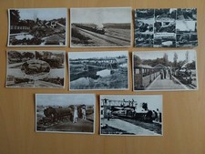 Romney, Hythe & Dymchurch Light Railway. 8 x Postcard Lot.