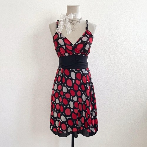 Y2k red mini - mini, sheer