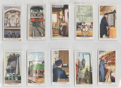 Will cigarette cards railway - cigarette,
