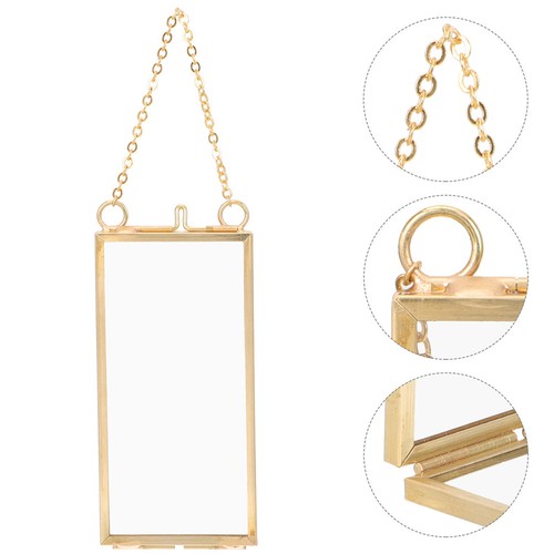 Golden brass hanging - golden,