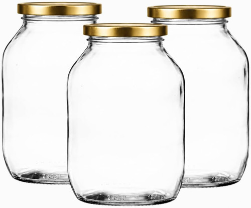 Half gallon glass pickle - gallon, &
