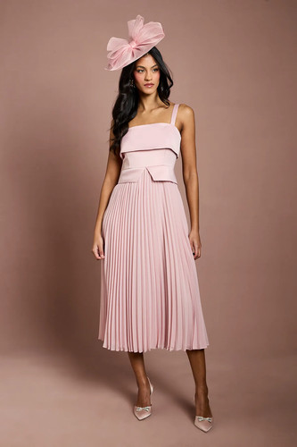 Coast blush line dress - blush, a-line