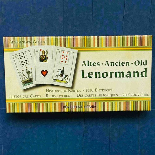 Old lenormand deck - old,
