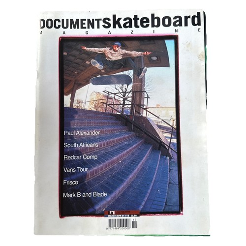 Document skateboard magazine - skateboard,
