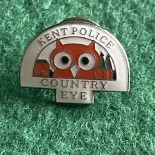 Kent police country eye - police, pin