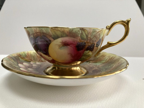Rare aynsley orchard - orchard, gold