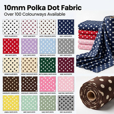 Polka Dot Jersey Crepe Fabric