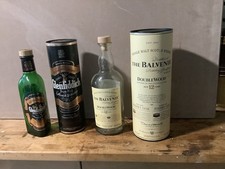  2. Bottles & boxes Balvenie Scotch Whisky +Bottle & Box Glenfiddich Scotch