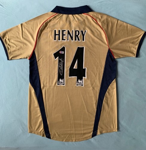 Thierry henry signed arsenal - thierry,