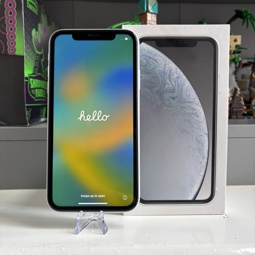Apple iphone white 64gb - apple, xr