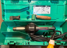Leister Triac ST 110v Hot Air Welder Gun with Carry Case & Accessories **110v*