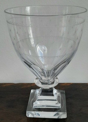 Antique georgian rummer glass - georgian,