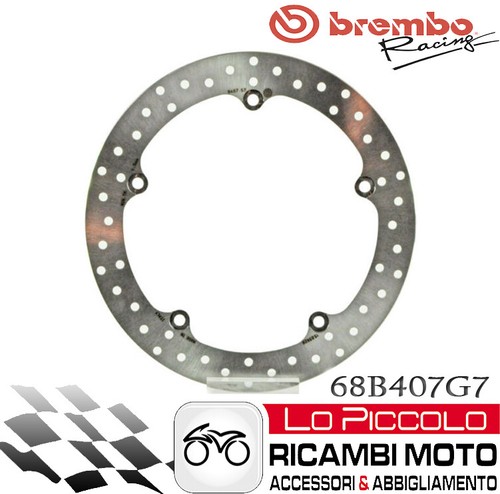 Front brake disc brembo - brembo, gold