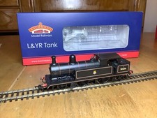 Bachmann 31-166 BR Black Early Emblem 2-4-2 Aspinall L&YR Tank Locomotive 50636