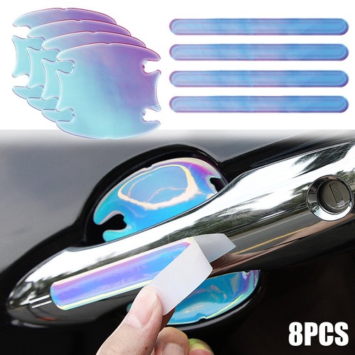 8pcs luminous car door handle - door,