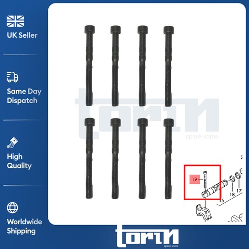 Rocker shaft bolt fits vw - rocker,
