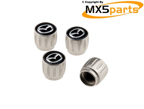 Mx5 chrome valve cap set - mx5,