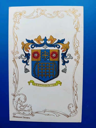 Westminster heraldic postcard - westminster,
