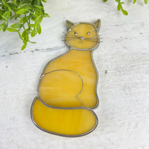 Vintage cat sun catcher - cat,