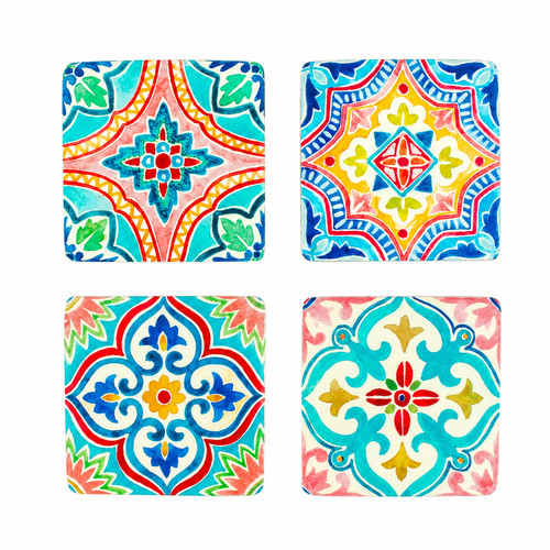 Set ceramic coasters - set, 4