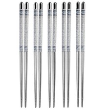 5 Pairs Reusable Metal