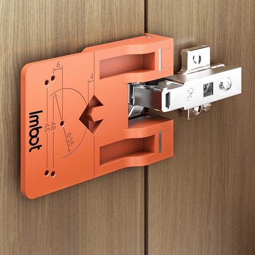 Cabinet door hinge jig - cabinet,